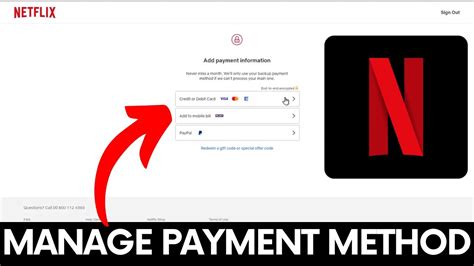how to pay netflix.